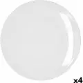 Bidasoa Glacial Coupé Keramik Flad Tallerken 30 Cm 4 Enheder