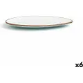 Ariane Terra Triangular Flad Keramisk Tallerken 29 Cm 6 Enheder