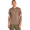 Timberland Timberlandtil mænd. TB0A2BPRBK01 Dunstan River T-shirt brun (M), Casual, Bomuld, Korte ærmer