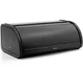 Brabantia Brødkasse ROLL TOP 16 l, mat sort, rustfrit stål, Brabantia