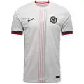 Nike Chelsea FC 2025/26 Stadium Away Nike Dri-FIT Replica-fodboldspillertrøje til større børn - grå
