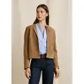 Pepe Jeans Pepe Jeanstil kvinder. PL4024347 Sonna beige jakke (M), Brun, Casual, Læder