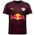 Puma RB Leipzig 25/26 Third Jersey Youth, Clothing, Black/Fast Red, 5-6Y