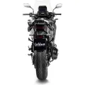 Leovince Lv-12 Black Edition Honda Nt 1100 22 Ref:15307b Stainless Steel&carbon Homologeret Lyddæmper