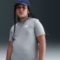 Nike Sportswear-T-shirt til større børn (udvidet størrelse) - grå