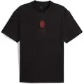 Puma AC Milan FtblStatement Cellerator Tee Unisex, Clothing, Black/Red, XL