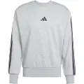 Adidas Essentials 3 Stripes Fleece Sweatshirt