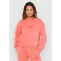 Rip Curl Surf Staple Relaxed Crew Sweater pink
