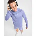 Nike Stride Dri-FIT-løbeoverdel med 1/4 lynlås til mænd - blå
