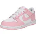 Nike Dunk Low-sko til mindre børn - hvid