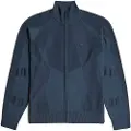 G-Star G-Startil mænd. D26778-C259-H737 Jumper 3D Biker Full Zip blå (M), Casual, Akryl, Økologisk bomuld, Bæredygtig