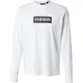 Napapijri Box Logo T-shirt Med Lange ærmer