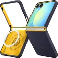 Spigen Samsung Galaxy Z Flip7 Spigen Nano Pop MagFit Cover - Blåbær marineblå
