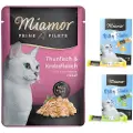 Miamor Økonomipakke: 24 x 100 g Miamor Fine Fileter i gelé - Tun & Krabbe