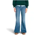 Timberland Timberlandtil kvinder. TB0A41ABA2Y1 Blå flared jeans (35/32), Casual, Bomuld, Denim