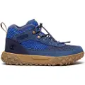 Timberland Timberlandtil drenge. TB0A6C41A4B1 Greenstride sko blå (32), Læder, Fast, Blonder, Casual, Sport, Udendørs, børnetøj