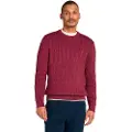 Timberland Timberlandtil mænd. TB0A5M826481 Williams River bordeaux flettet strikket trøje (XXL), Casual, Bomuld, Burgund