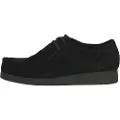 Clarks Clarkstil mænd. 26172820 Wallabeeevo loafers i læder, sort (46), Fast, Blonder, Casual