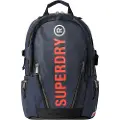 Superdry Superdrytil mænd. W9110342A Navy rygsæk i kanvas (OSFA), Blå, Casual, Sport, Polyester