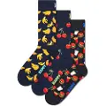 Happy socks Foods Gift Set Crewsokker 3 Par