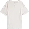 Tommy Hilfiger Modal Henley T-shirt Med Korte ærmer