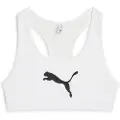Puma 4KEEPS Bra Women, Clothing, White/Big Black, M