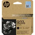 HP 937E (XL) Blækpatron sort 4S6W9NE Modsvarer: N/A