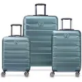 Delsey Set Air Armour (s. M Y L) 99l Kuffert Med Hjul
