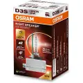 Osram D3s 42v 35w Pk32d-5 Xenarc Night Breaker 220 White 4500k Billys