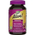 Nature'S Way – Alive! Premium Prenatal Gummies, Jordbær Citron 75 stk