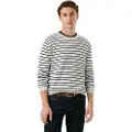 Pepe Jeans Pepe Jeanstil mænd. PM7000010 Andre Stripe Sweater grå (M), Casual, Bomuld