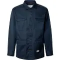 Pepe Jeans Pepe Jeanstil mænd. PM3090822 Channon navy skjorte (XL), Casual, Bomuld, Lange ærmer, Blå