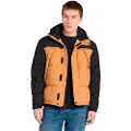 Timberland Timberlandtil mænd. TB0A6267P561 Quiltet, vandtæt jakke i gul (XXL), Casual, Nylon