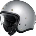 Shoei J.O2 Jethjelm sølv M
