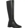 Wonders Wonderstil kvinder. D-1602_1960_5792 Læderstøvler Ayla 02 sort (39), 1-3 cm, Lynlås, Casual