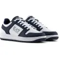 Emporio Armani EA7unisex. 7X000345_AF11988 Slasher Sneakers hvid, navy (46 2/3), Fast, Blonder, Casual
