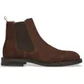 Hackett London Hackett Londontil mænd. HMS200043 Brune Mason Chelsea-ankelstøvler i læder (41), Fast, Ingen, Casual
