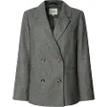 Pepe Jeans Pepe Jeanstil kvinder. PL4024351 Sia grå blazer (L), Casual, Party, Klassisk, Polyester