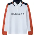 Hackett London Hackett Londontil drenge. HK5500004 Hs Multi Ls (11Años= 146cm), Hvid, Casual, Bomuld, Lange ærmer, børnetøj