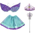 Real UniQ Udklædningsæt Fe-prinsesse, Lilla
