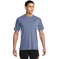 Nike Kortærmet Nike Solar Chase Dri-FIT ADV-løbetrøje til mænd - blå