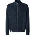 Pepe Jeans Pepe Jeanstil mænd. PM7000004 Parker Zip Cardigan navy (XL), Casual, Bomuld, Blå