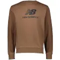 New Balance Essentials Stacked Logo French Terry Sweatshirt