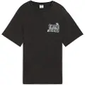 Puma Graphic Paradise Mindset Washed Relaxed Tee Women, Clothing, Black, XS