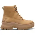 Timberland Timberlandtil kvinder. TB0A295JEN11 Mid Lace Up ankelstøvler i læder, brune (42 W), Beige, 1-3 cm, Blonder, Casual