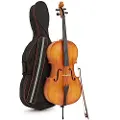 Hidersine Vivente Finetune Cello Outfit Full Size and Accessories Bundle