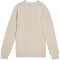 G-Star G-Startil mænd. D26781-C868-1603 Ribstrikket trøje med beige struktur (M), Casual, Bomuld