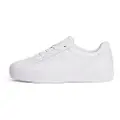 Tommy Hilfiger Tommy Hilfigertil kvinder. FW0FW09164 Plateau-sneakers i læder, hvide (38), Fast, Blonder, Casual