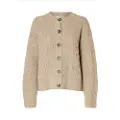 Selected Uldblanding Strikket Cardigan