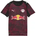 Puma RB Leipzig 25/26 Third Jersey Youth, Clothing, Black/Fast Red, 13-14Y